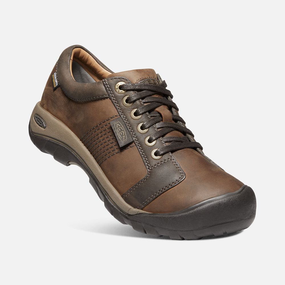 Baskets Keen Homme Marron | Austin Waterproof | OZXTL-7306